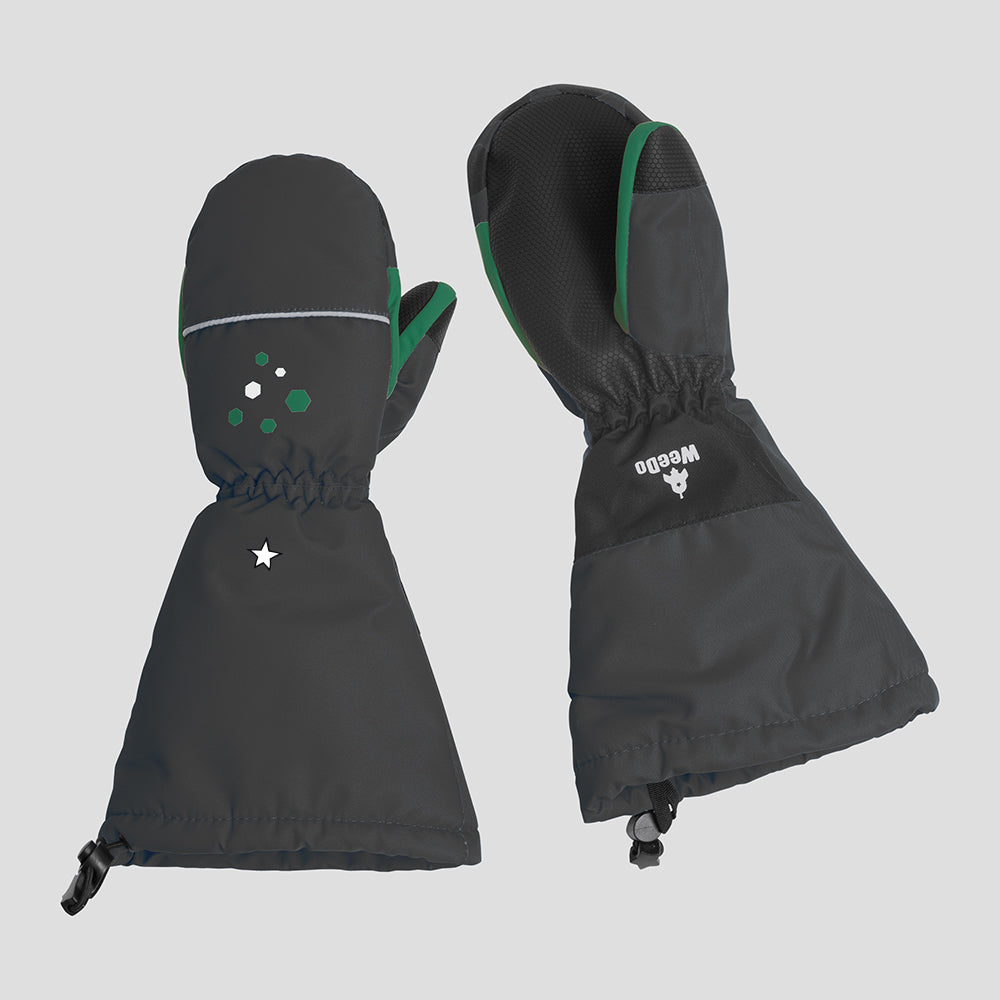 COMING SOON: BIGKID – Schneeanzug Monster funwear MONDO Handschuhe GmbH WeeDo + Black