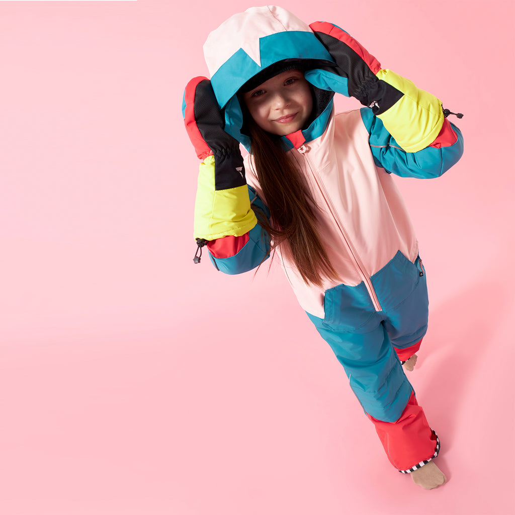 bunter WeeDo – GmbH funwear Mädchen Schneeanzug LOVE für COSMO
