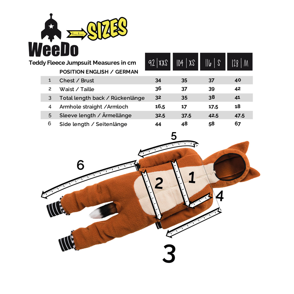 GmbH panda funwear overall fleece – PANDO WeeDo
