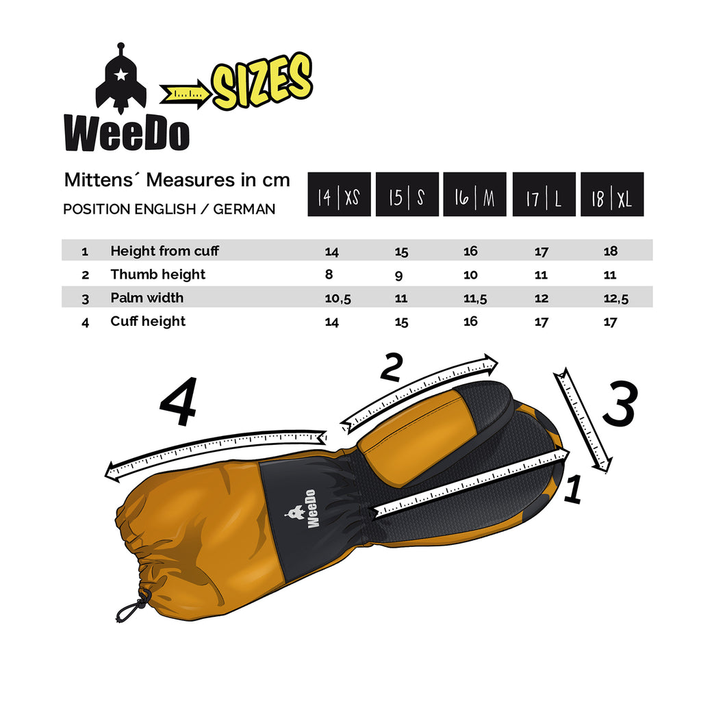 POW LOVE – WeeDo GmbH funwear Handschuhe