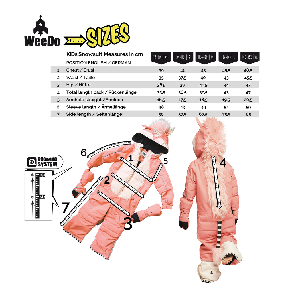 Snowsuit BUNNYDO – Bunny funwear GmbH WeeDo